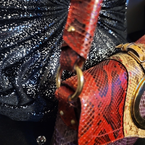 EXTREMELY RARE DOLCE AND GABBANA SNAKESKIN BAG😍 UNLISTED‼️ - Picture 4 of 8